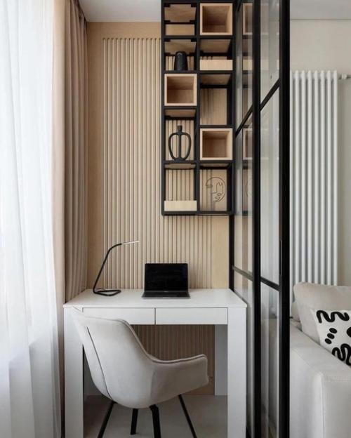 Интерьер в бежевых тонах. 06