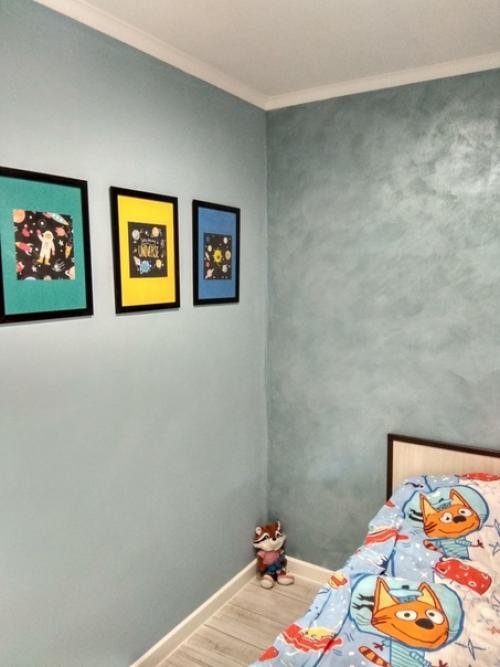 Сыну исполнилось 4 года, решили выделить ему отдельную комнату. 08