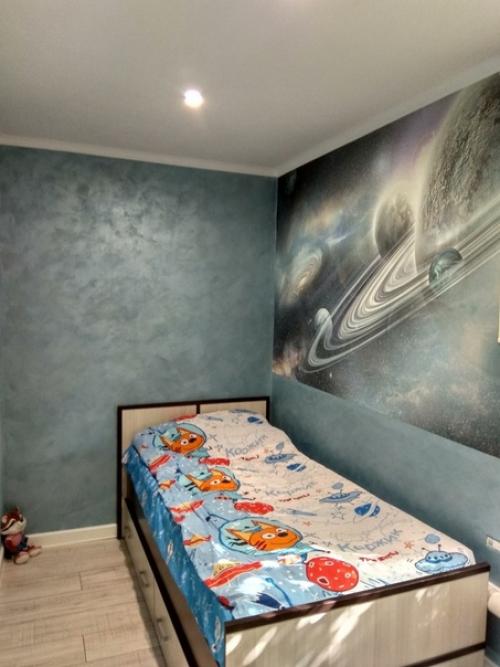 Сыну исполнилось 4 года, решили выделить ему отдельную комнату. 09