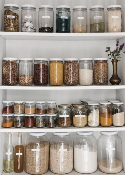 Показательное хранение на кухне образцово! 01