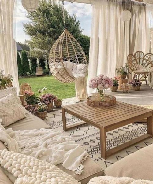 Симпатичные варианты террас.