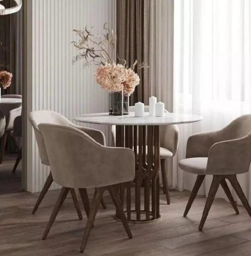 Простой, гармоничный интерьер.