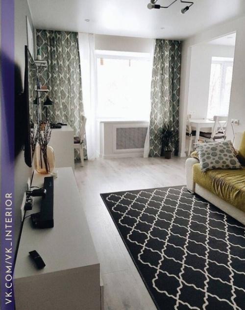 Интересный вариант с перепланировкой хрущевки. 02