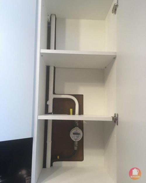 Вот такую кухню хозяева распланировали и реализовали сами! 05