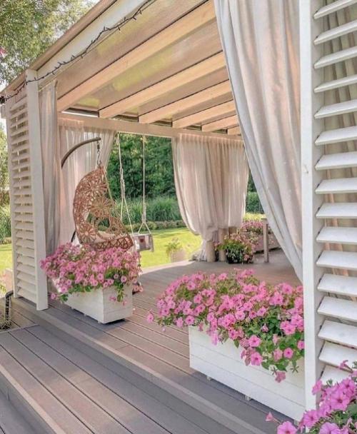 Симпатичные варианты террас. 04