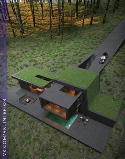 Интерьер и декор загородного дома. 03