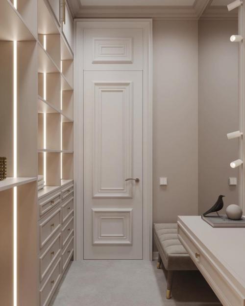 Спроектированная гардеробная комната отлично. 02