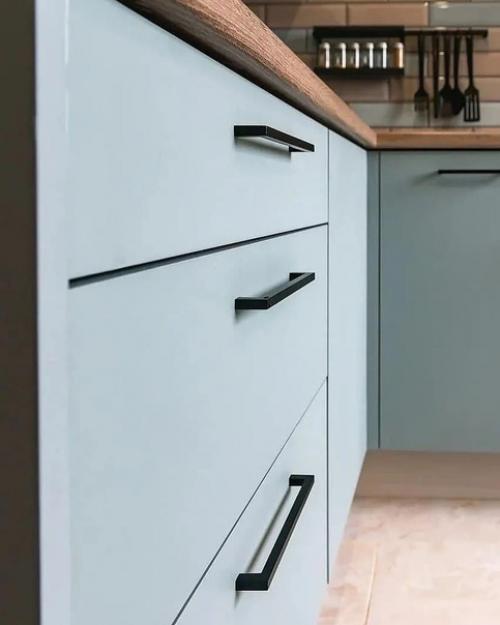 Замечательное оформление кухни. 07