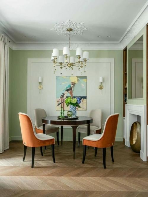Классический интерьер с актуальным прочтением. 04