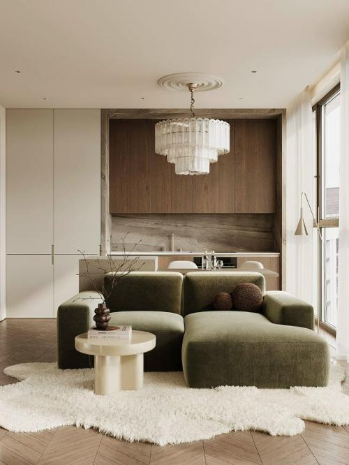 Современная квартира с личным характером. 01