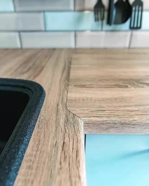 Замечательное оформление кухни. 04