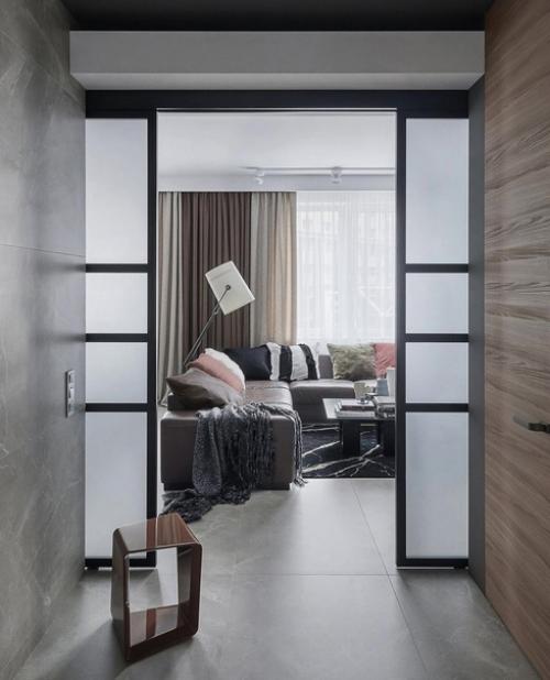 Интересная квартира - студия с отдельной спальней. 05