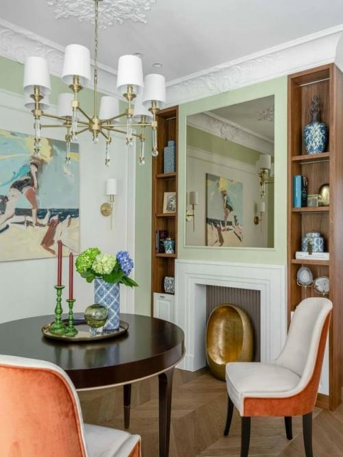Классический интерьер с актуальным прочтением. 05