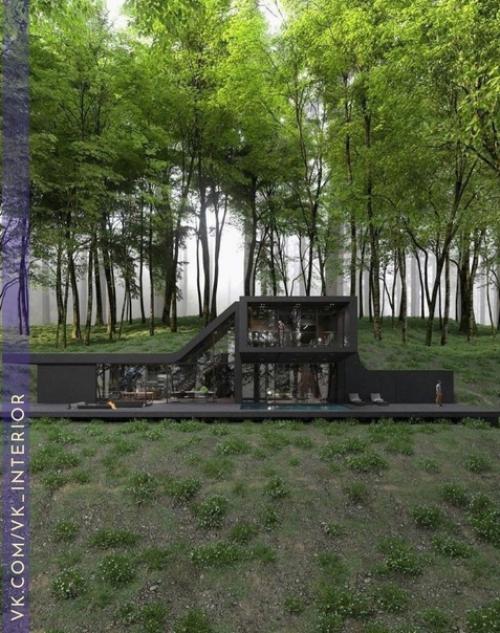 Интерьер и декор загородного дома. 02