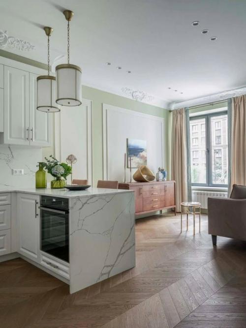 Классический интерьер с актуальным прочтением. 02