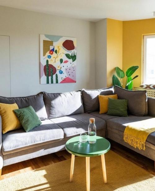 Яркий, сочный интерьер. 02