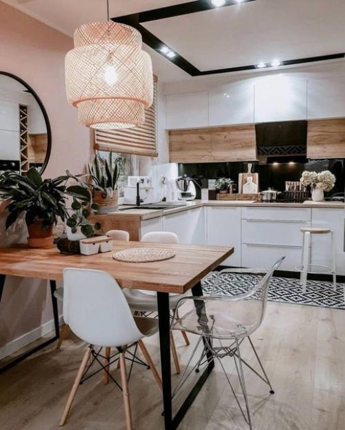 Очень красивое оформление кухни. 03