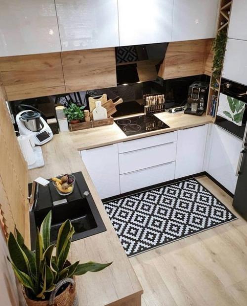 Очень красивое оформление кухни. 07