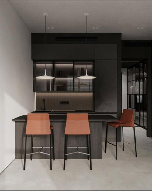 Так выглядит идеальный интерьер холостяка. 01