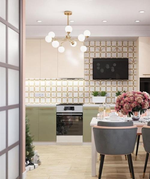 Милaя кваpтира в пaстельной пaлитре.