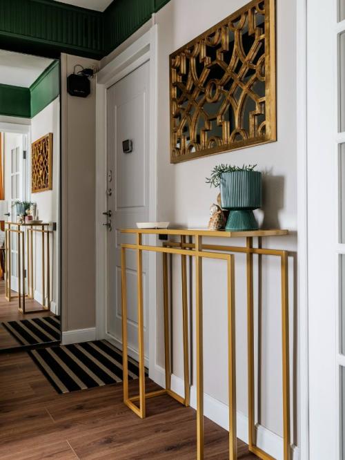 Квартира с атмосферой английской классики. 01