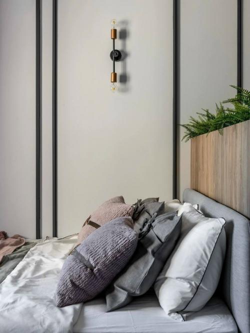 Стильная однокомнатная квартира с яркими акцентами. 05