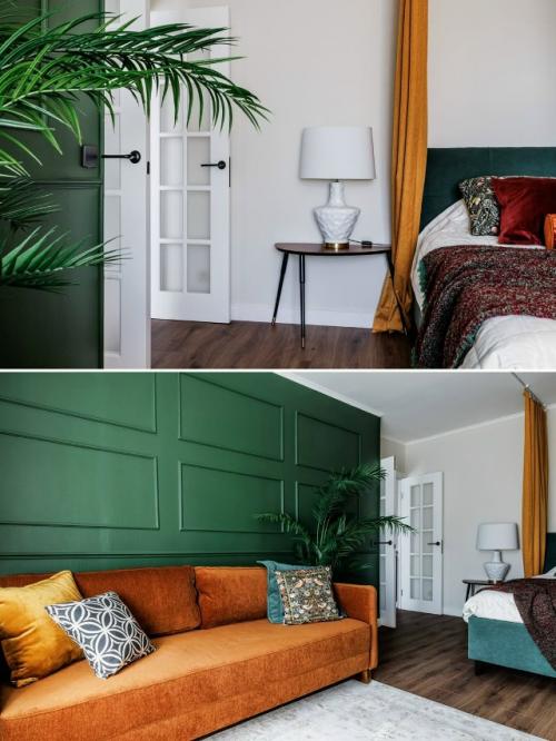 Квартира с атмосферой английской классики. 08