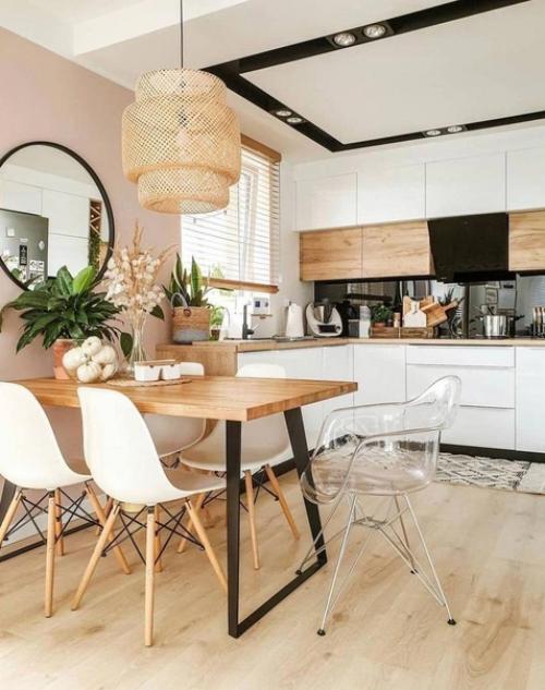 Очень красивое оформление кухни. 04