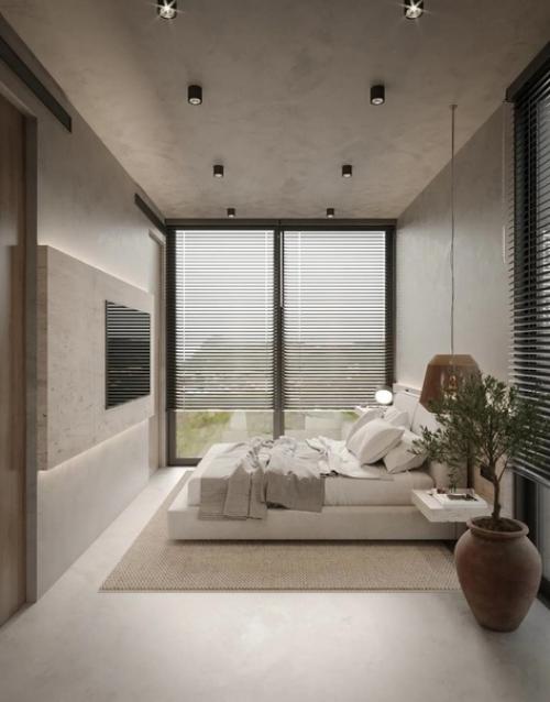 Это проект гостевой спальни, но с таким интерьером она может быть и главной. 04