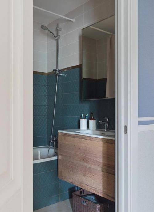 Небольшая квартира с весьма неординарным оформлением. 02