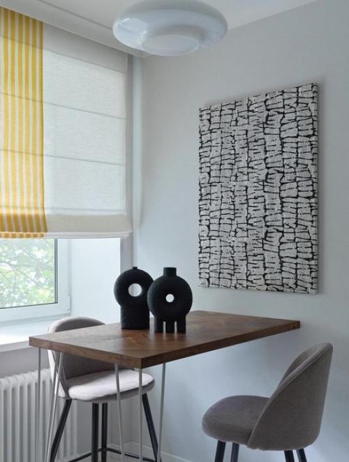 Небольшая квартира с весьма неординарным оформлением. 06