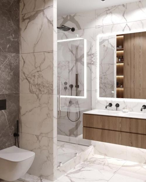 Площадь этой ванной комнаты всего 5 м 2. 03