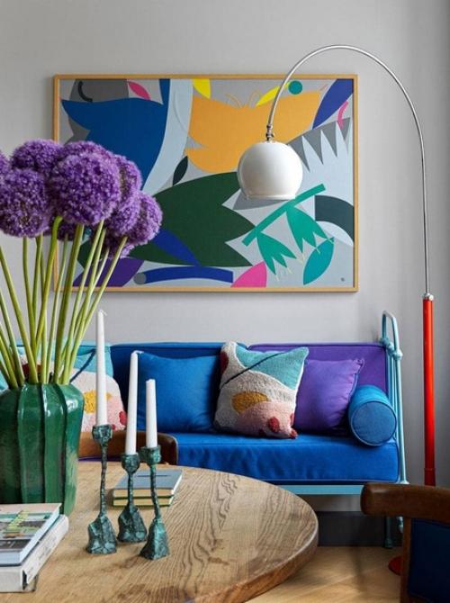 Яpкий эклeктичный интeрьeр тpёхкомнатной кваpтиры. 04