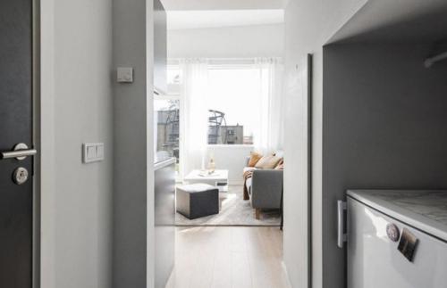 Максимальная оптимизация пространства в маленькой квартире.