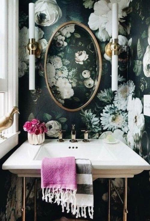 Варианты чем можно плитку в ванной комнате и санузле заменить. 03