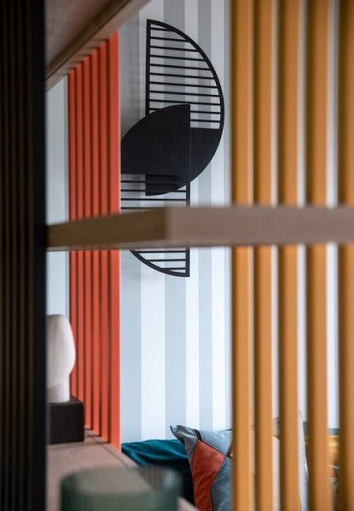 Современная квартира студия площадью 34 кв. 04