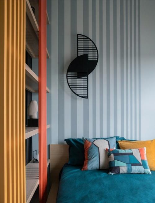 Современная квартира студия площадью 34 кв. 03