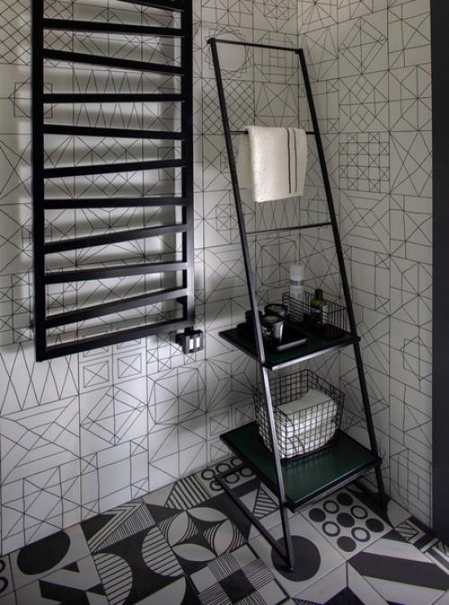 Современная квартира студия площадью 34 кв. 08