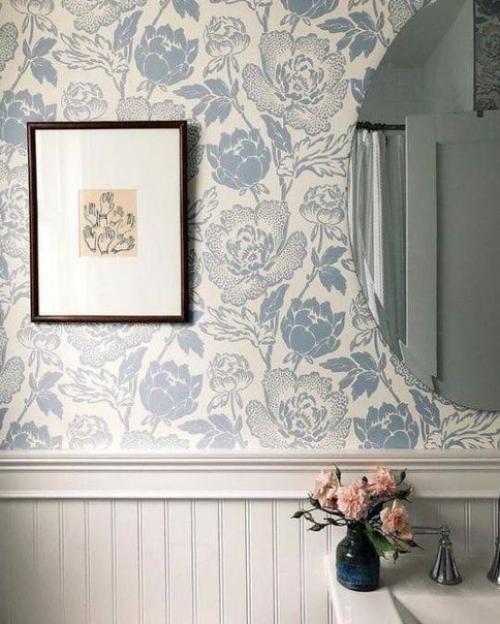 Варианты чем можно плитку в ванной комнате и санузле заменить. 01