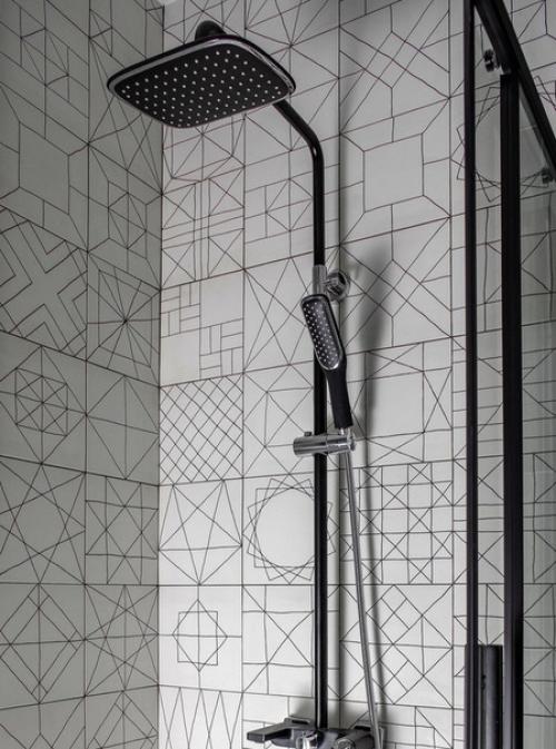 Современная квартира студия площадью 34 кв. 09