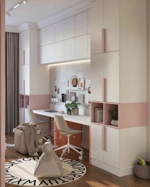 Эта комната была создана для двух сестренок. 03