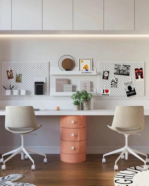 Эта комната была создана для двух сестренок. 05