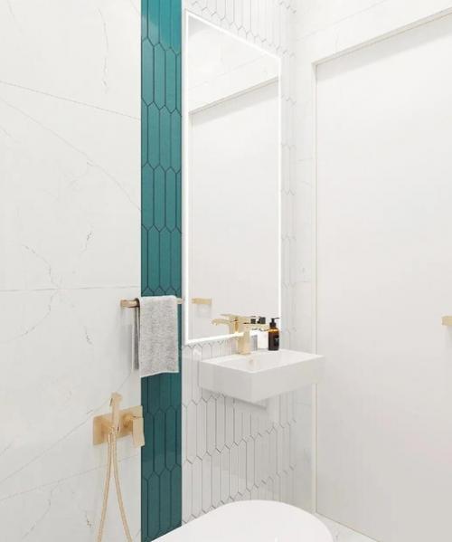 Оформление ванной комнаты и санузла.