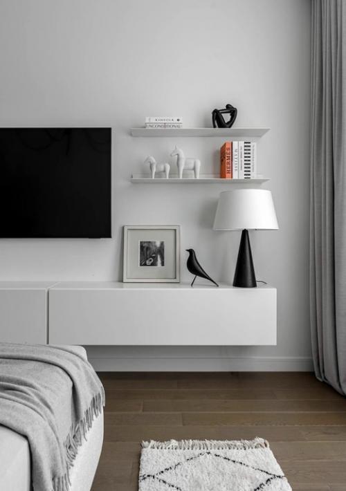 Монохромная минималистичная квартира в Москве. 05