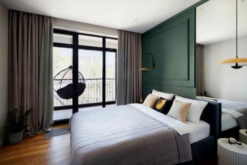 Современная евродвушка с яркими акцентами. 03