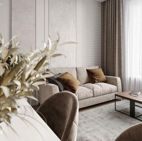 Интерьер всегда останется актуальным, если сделать его сдержанным. 07