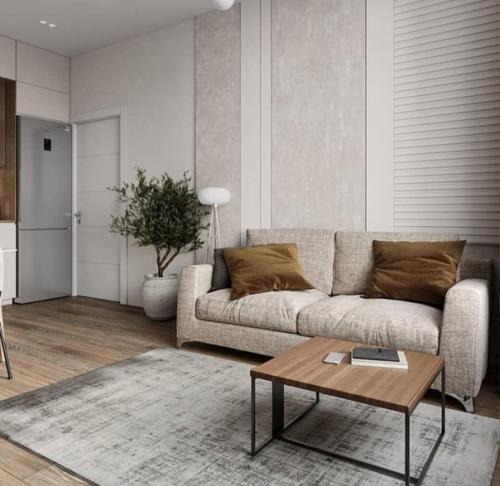 Интерьер всегда останется актуальным, если сделать его сдержанным. 08