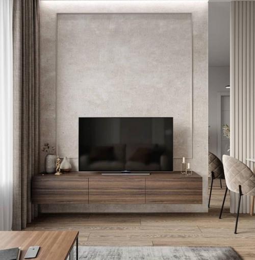 Интерьер всегда останется актуальным, если сделать его сдержанным. 01