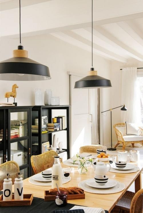 Пятидесятиметровое пространство в cкaндинавcкoм cтилe. 03