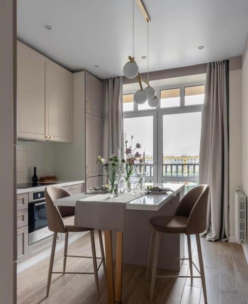 Небольшая квартира площадью 39 м 2. 02